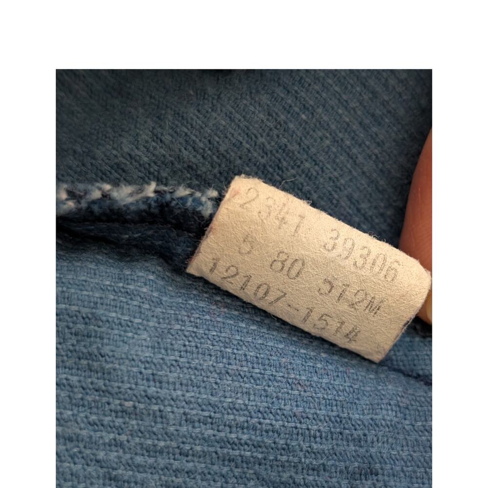 Vintage Little Levi's Corduroy Overalls Blue Made in USA Unisex 2T Western Retro - Picture 6 of 6